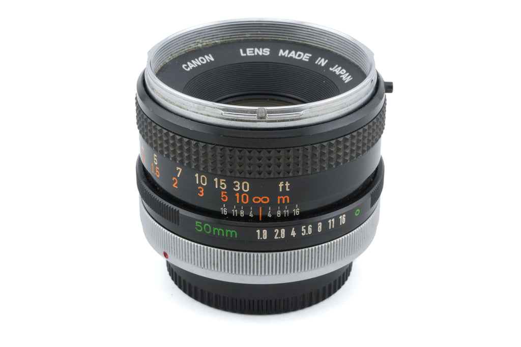 Canon 50mm f1.8 (Chrome Nose)