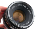 Canon 50mm f1.8 (Chrome Nose)