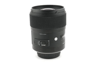 Sigma 35mm f1.4 DG HSM Art (A012)