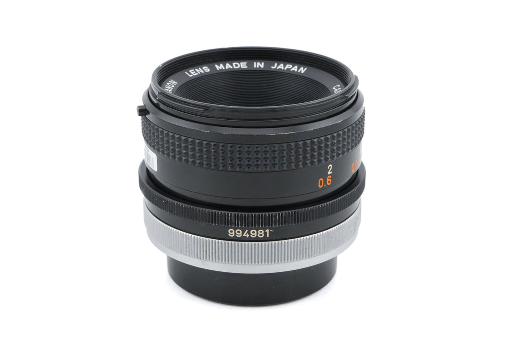 Canon 50mm f1.8 S.C.