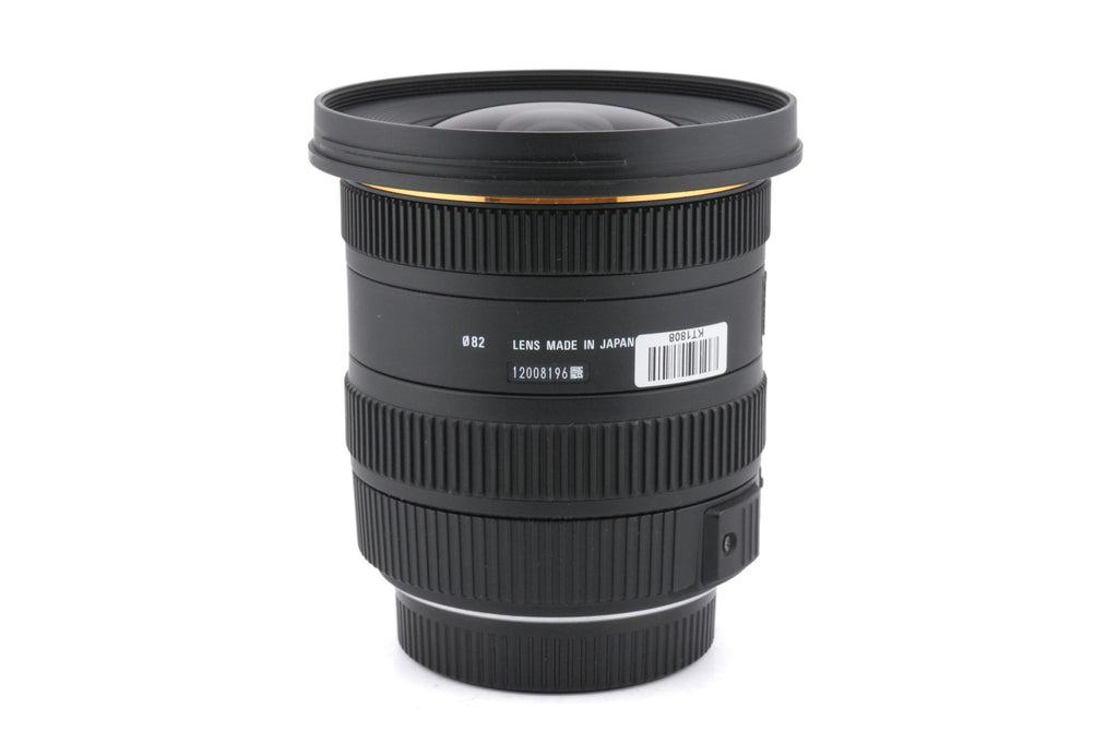 Sigma 10-20mm f3.5 EX DC HSM