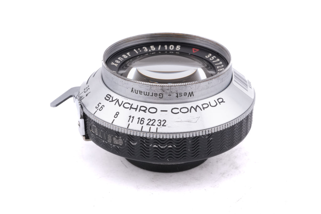 Schneider-Kreuznach 105mm f3.5 Xenar (Shutter)