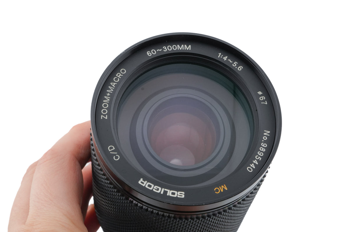 Soligor 60-300mm f4-5.6 C/D MC Zoom+Macro