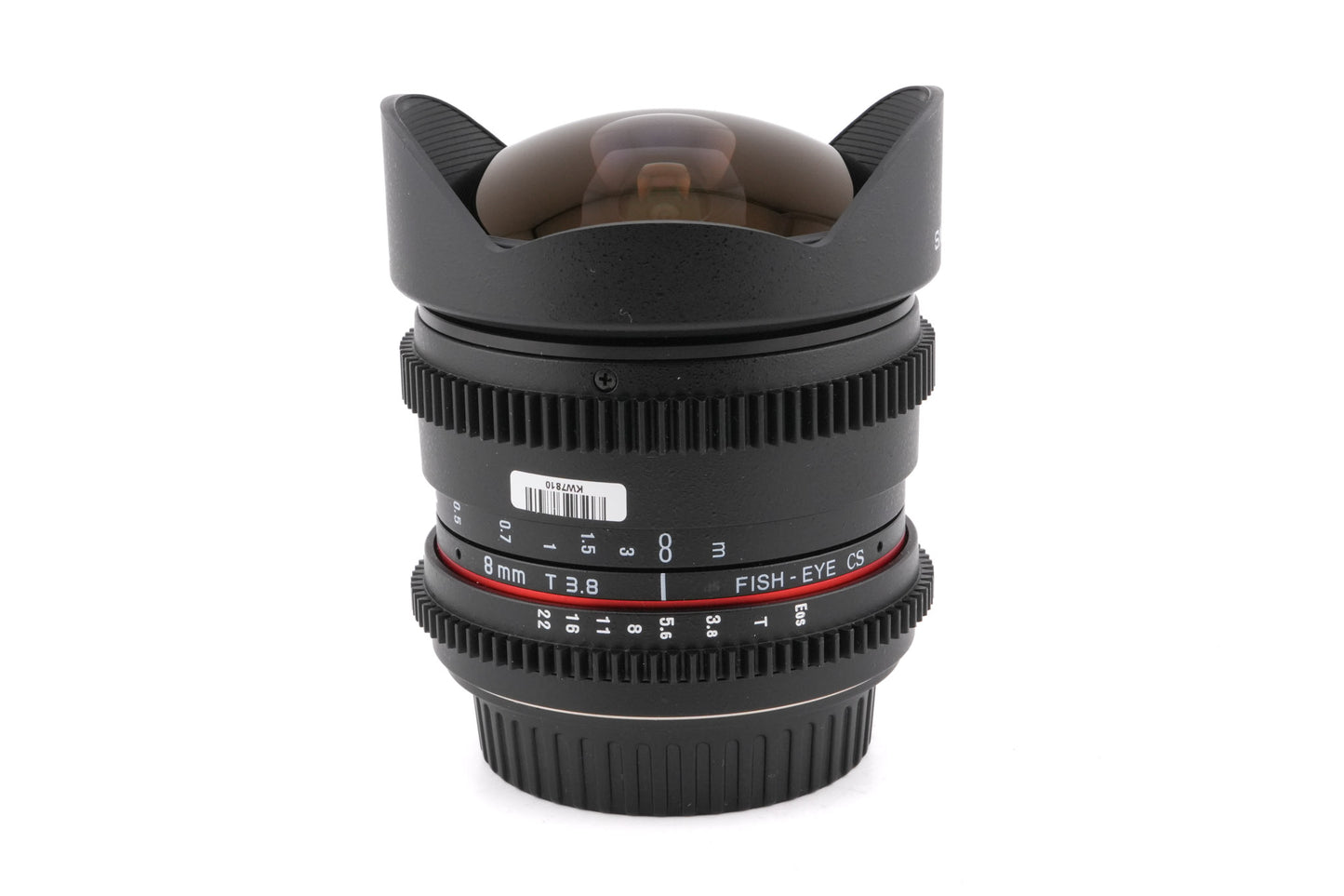 Samyang 8mm T3.8 VDSLR UMC Fish-eye CS II