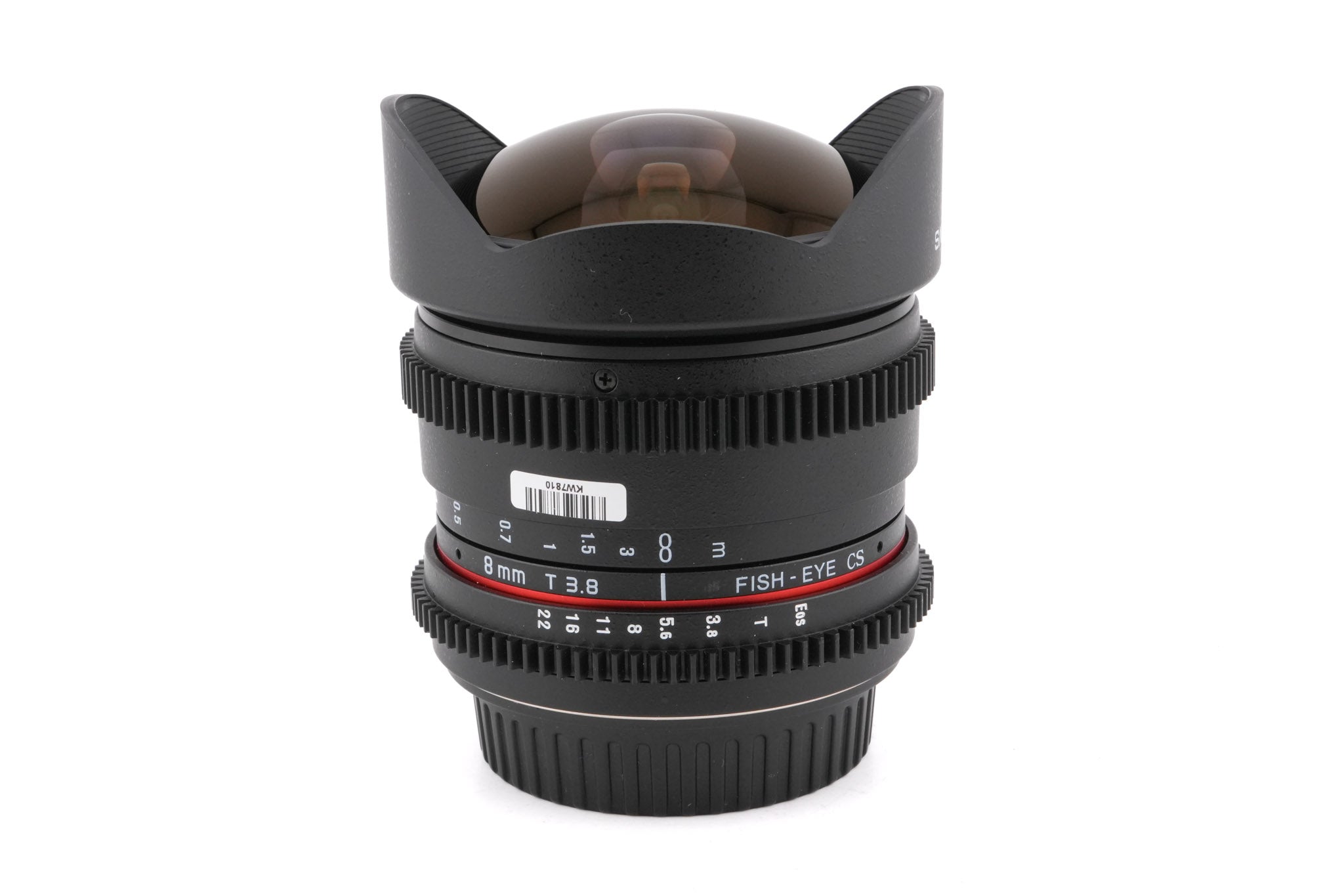 Samyang 8mm T3.8 VDSLR UMC Fish-eye CS II