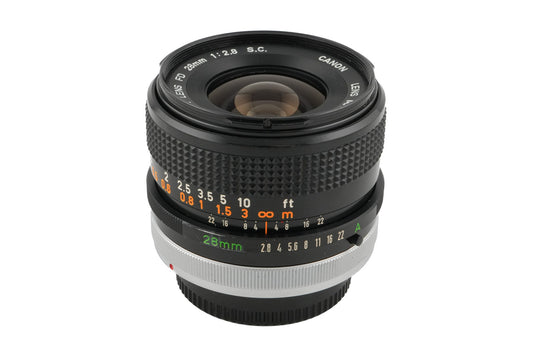 Canon 28mm f2.8 S.C.
