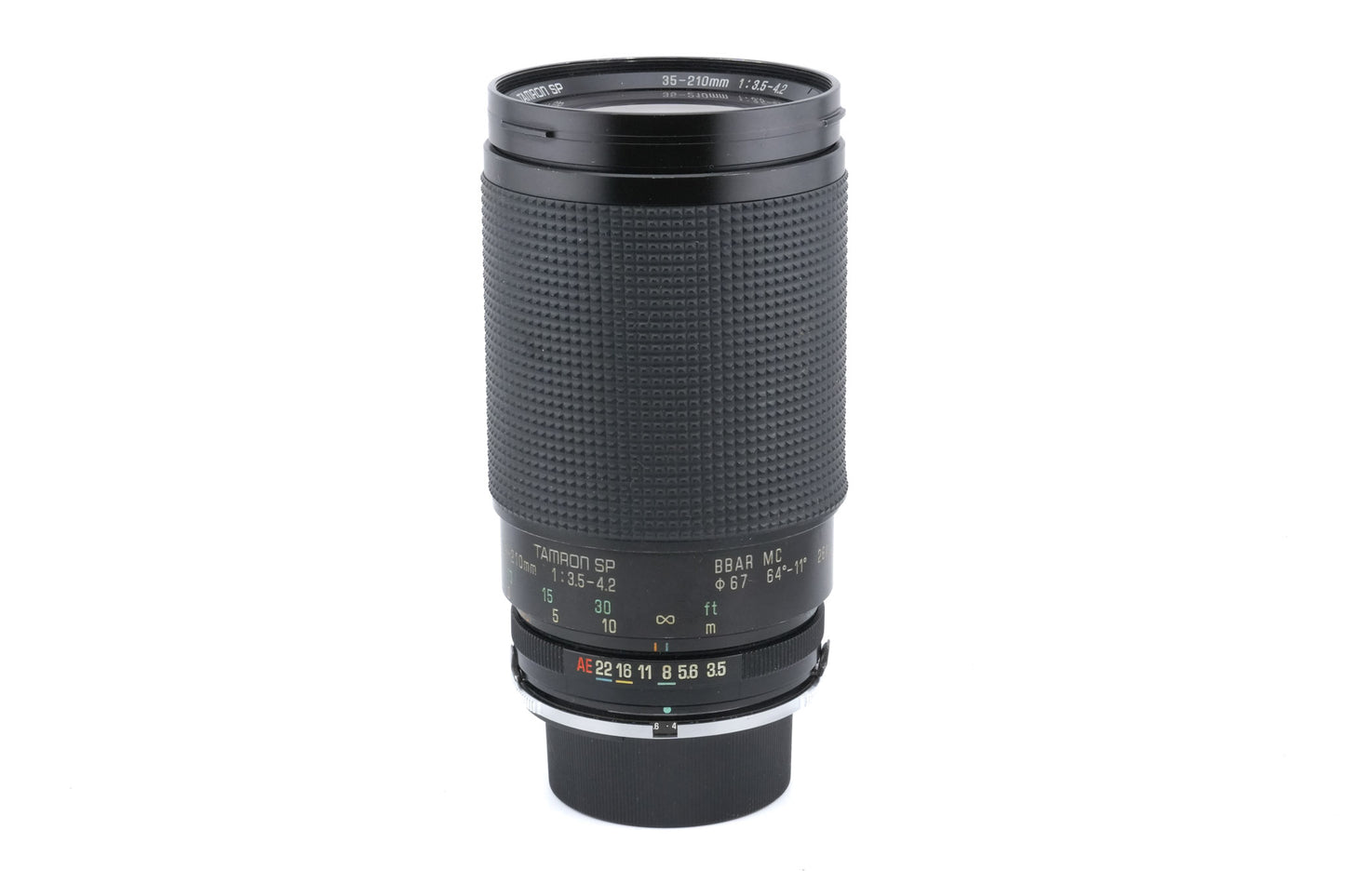 Tamron 35-210mm f3.5-4.2 SP BBAR MC + Adaptall 2 - Nikon AI-S Adapter