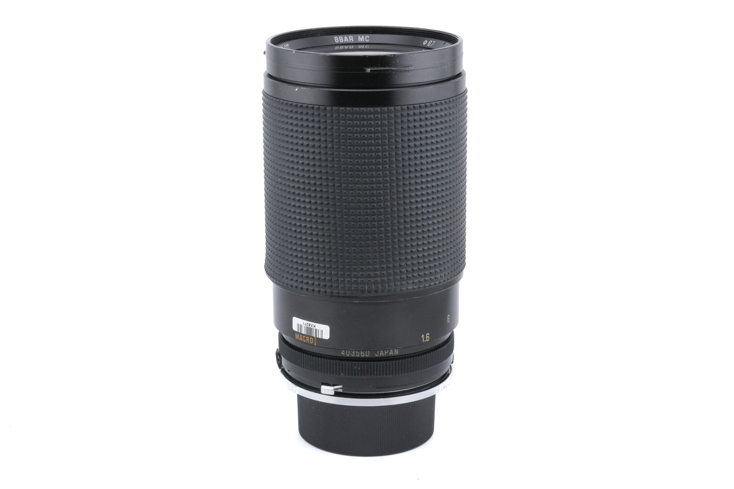 Tamron 35-210mm f3.5-4.2 SP BBAR MC + Adaptall 2 - Nikon AI-S Adapter