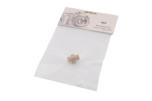 StudioKing MC-1060A 3/8" - 3/8" Male Spigot Adapter