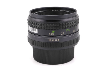 Minolta 50mm f1.7 MD Rokkor