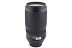 Nikon 70-300mm f4.5-5.6 AF-S Nikkor G ED VR