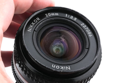 Nikon 20mm f3.5 Nikkor AI-S