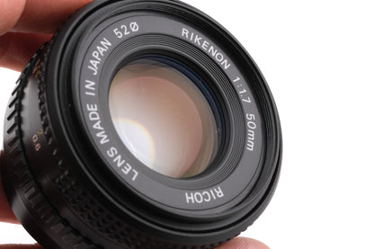 Ricoh 50mm f1.7 Rikenon