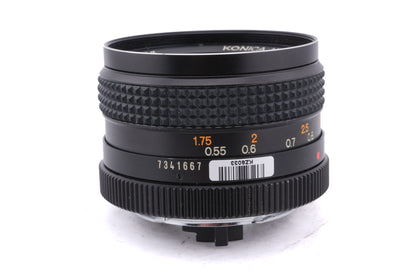 Konica 50mm f1.7 Hexanon AR