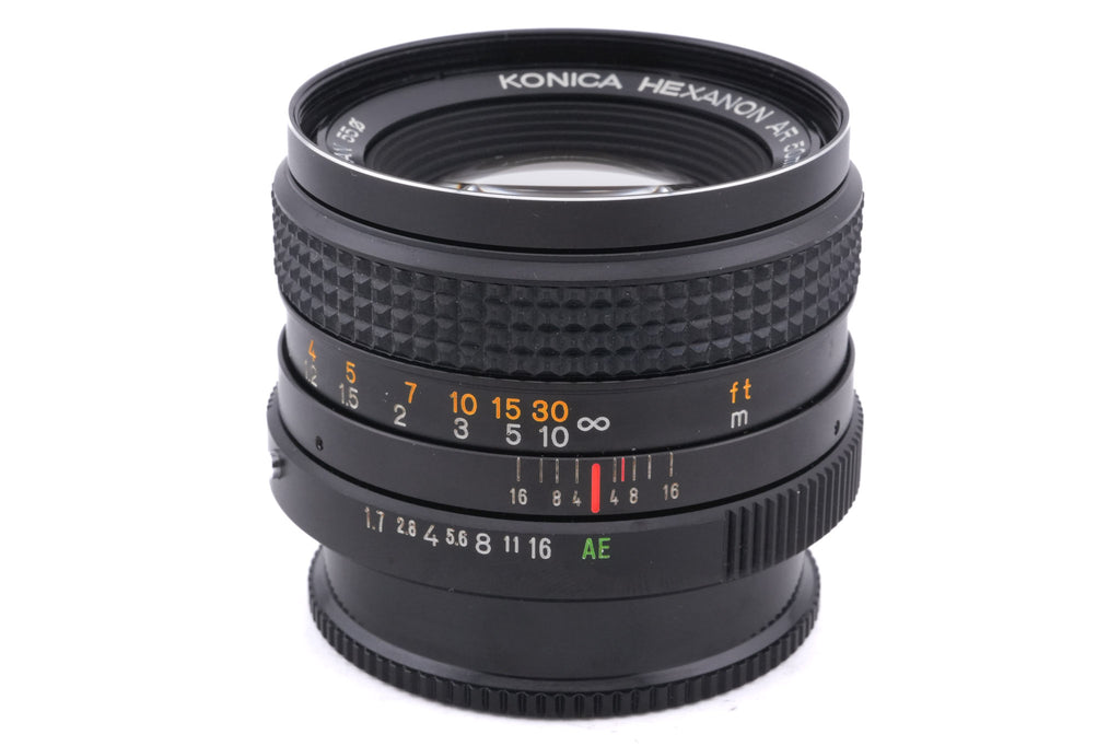 Konica 50mm f1.7 Hexanon AR