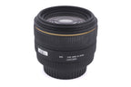 Sigma 30mm f1.4 EX DC HSM