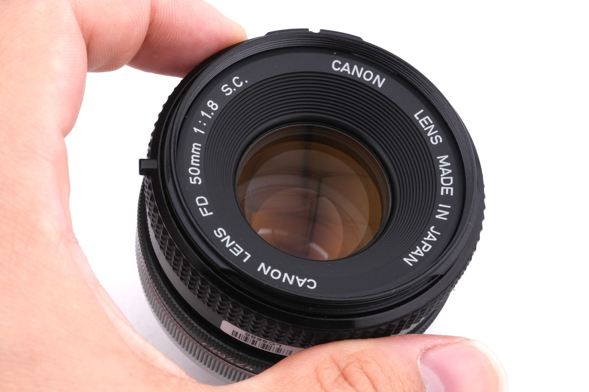 Canon 50mm f1.8 S.C.