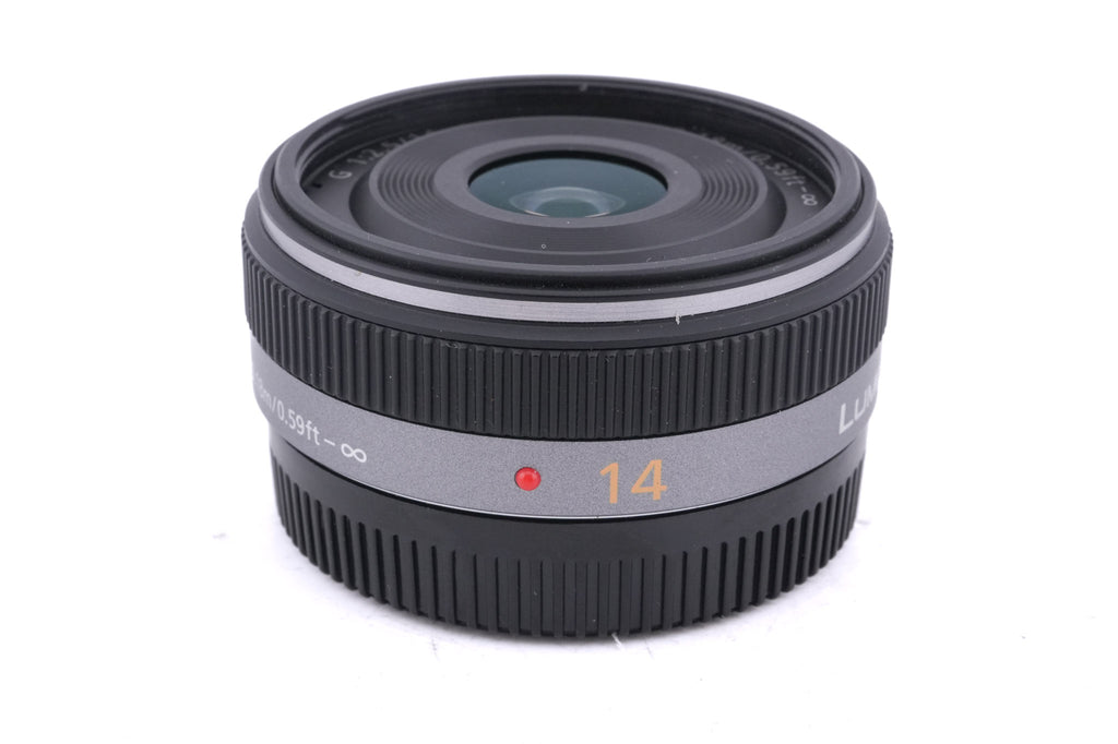Panasonic 14mm f2.5 Lumix G ASPH. (H-H014)