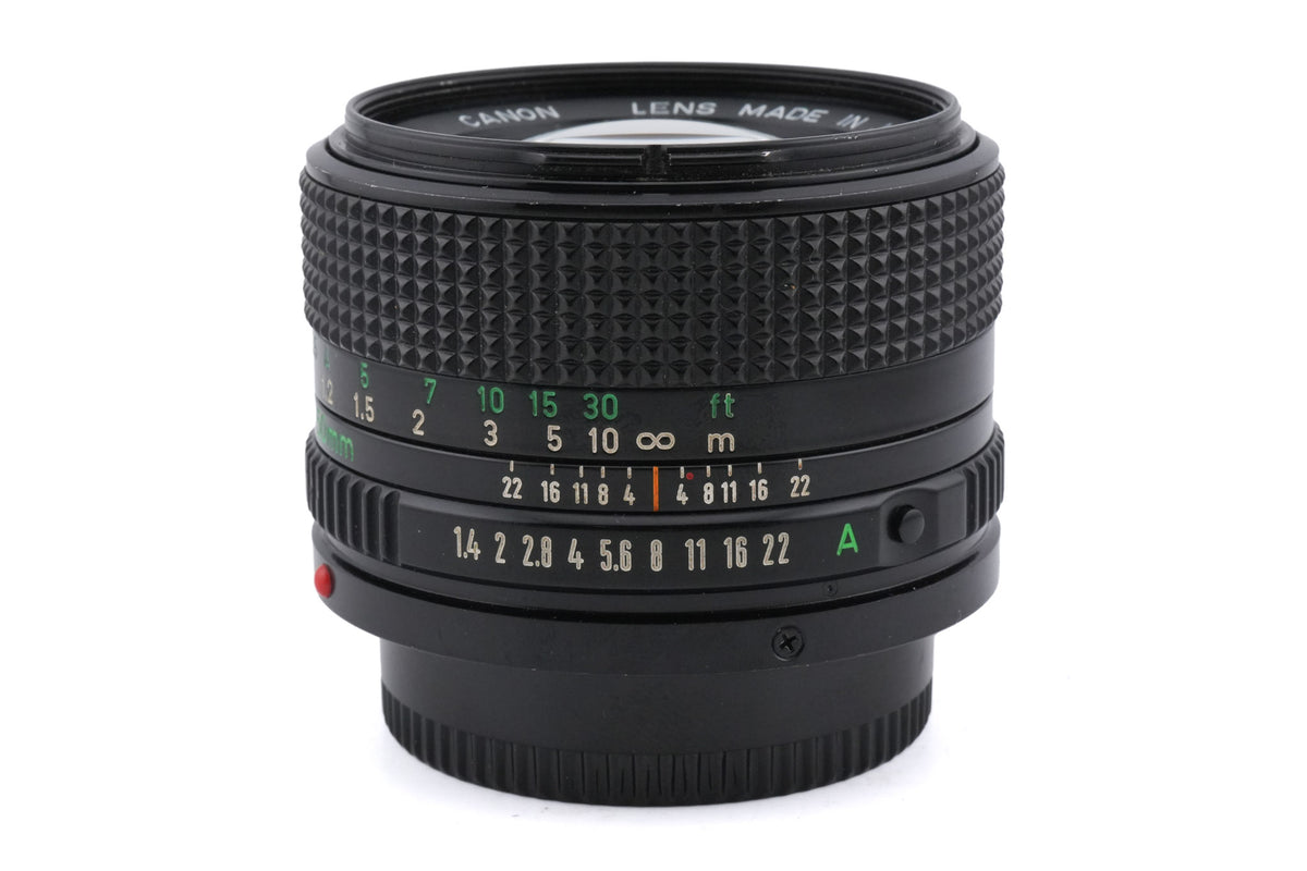 Canon 50mm f1.4 FDn