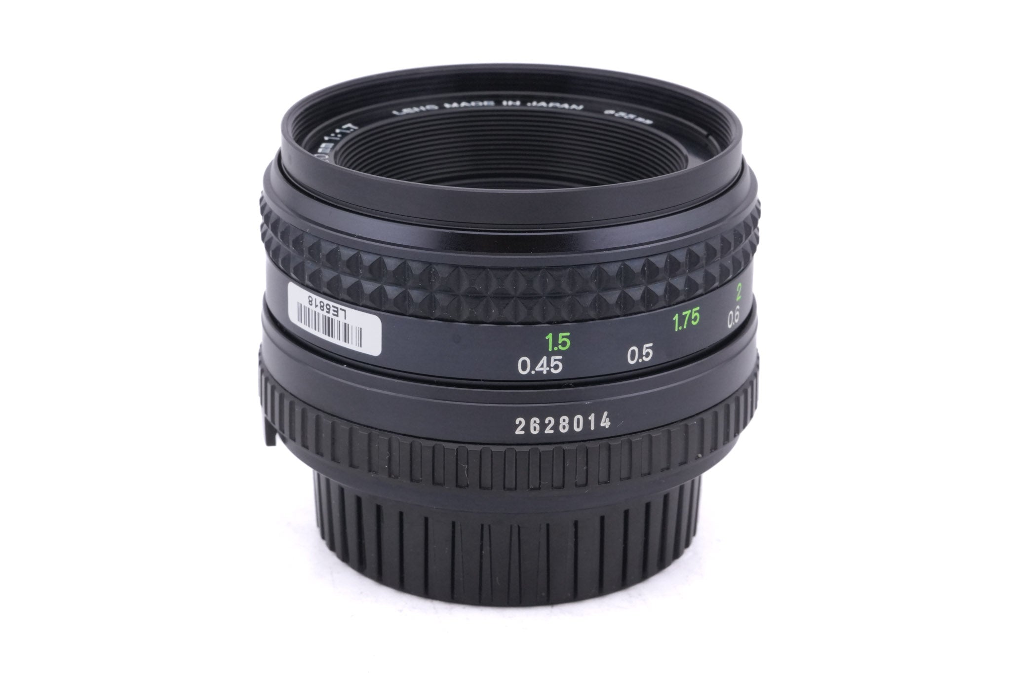 Minolta 50mm f1.7 MD Rokkor