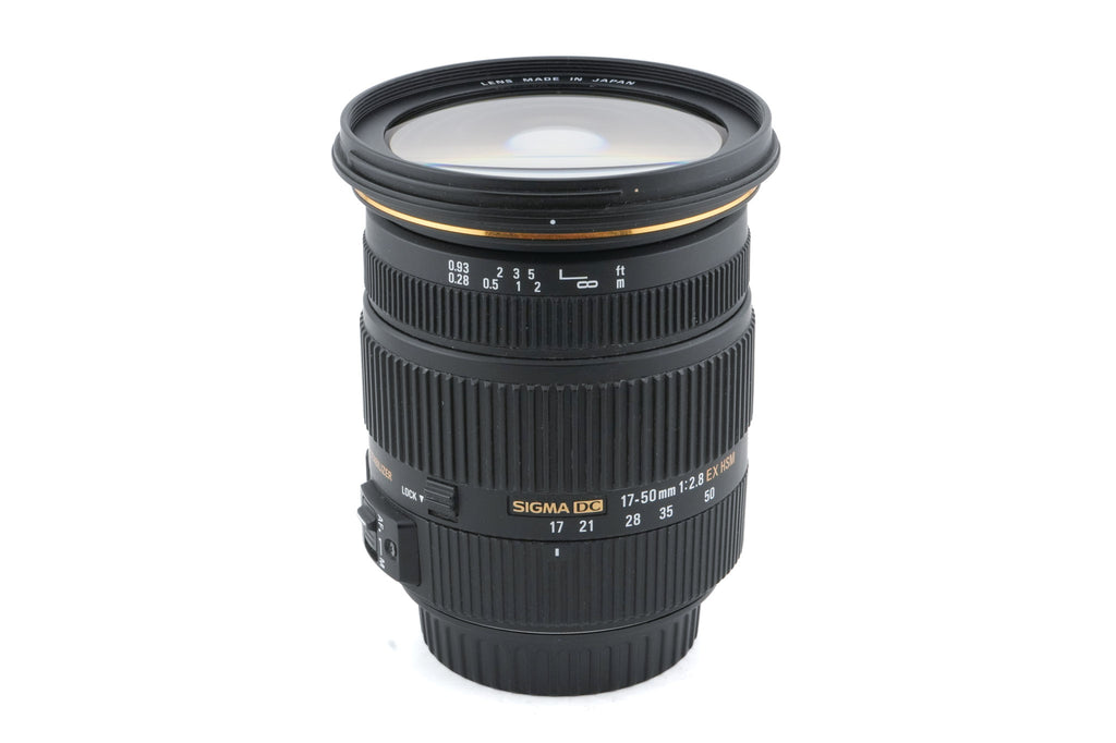 Sigma 17-50mm f2.8 EX DC OS HSM