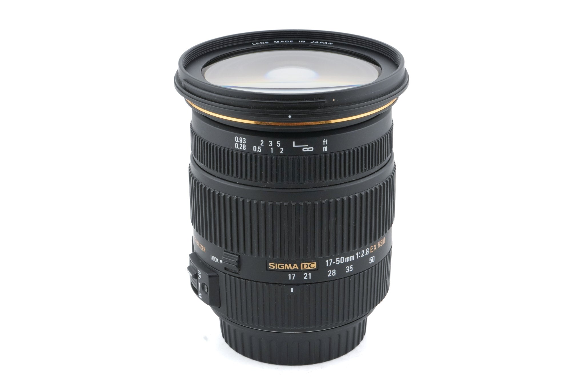 Sigma 17-50mm f2.8 EX DC OS HSM