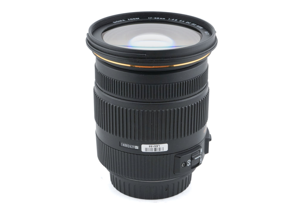Sigma 17-50mm f2.8 EX DC OS HSM