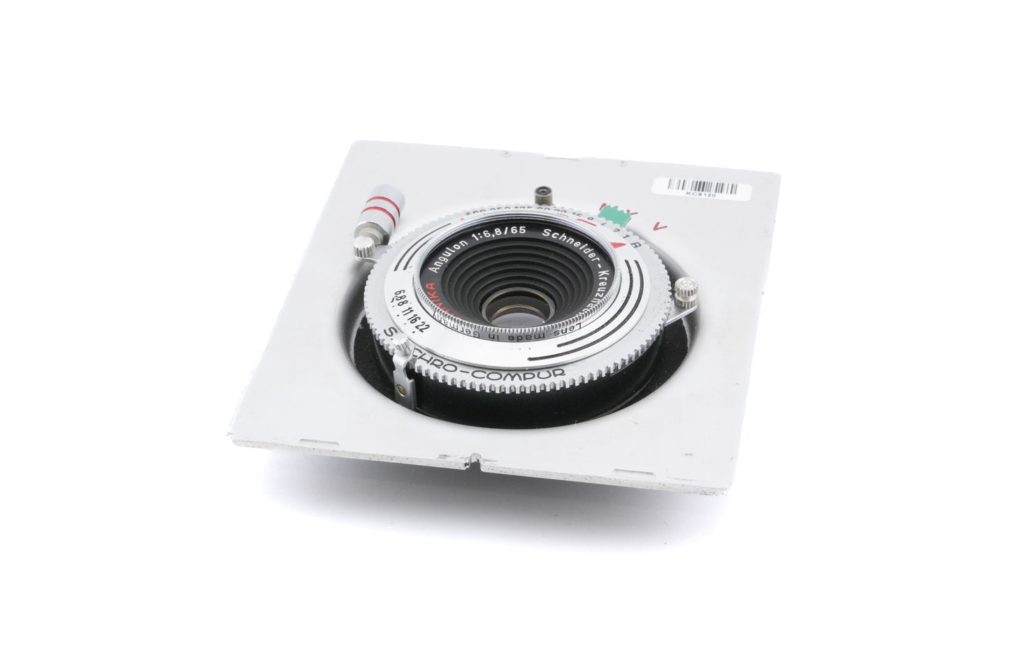 Schneider-Kreuznach 65mm f6.8 Angulon (Shutter) - Lens