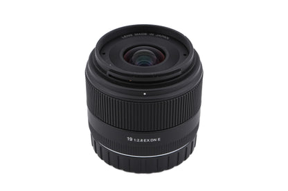Sigma 19mm f2.8 EX DN - Lens