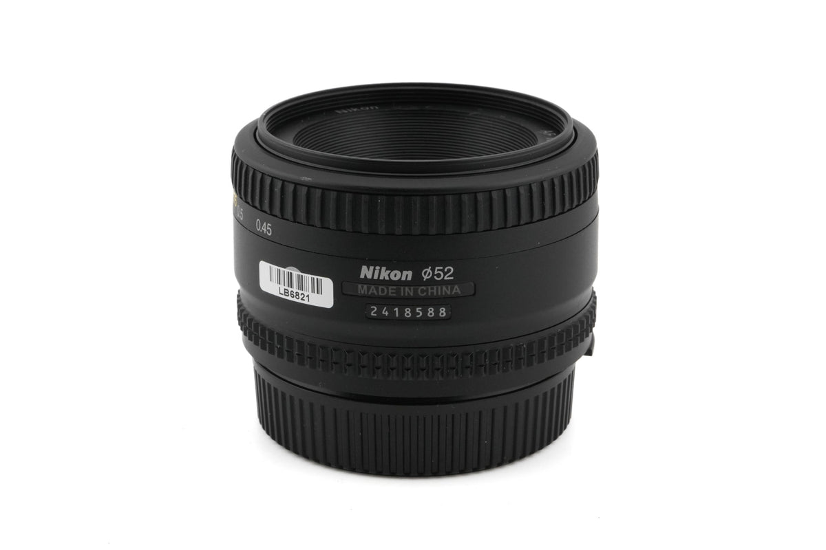 Nikon 50mm f1.8 AF Nikkor D