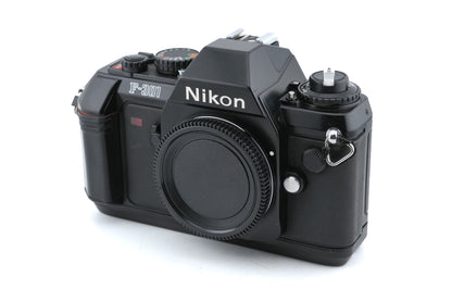 Nikon F-301 + MB-3 AA Battery Holder