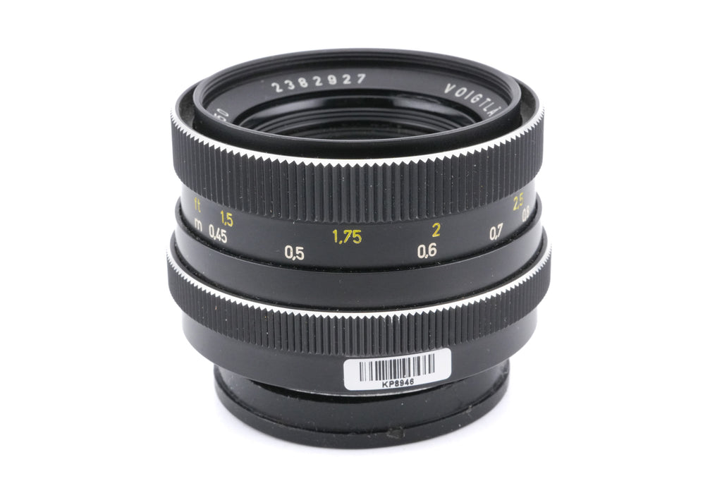 Voigtländer 50mm f1.8 Color-Ultron