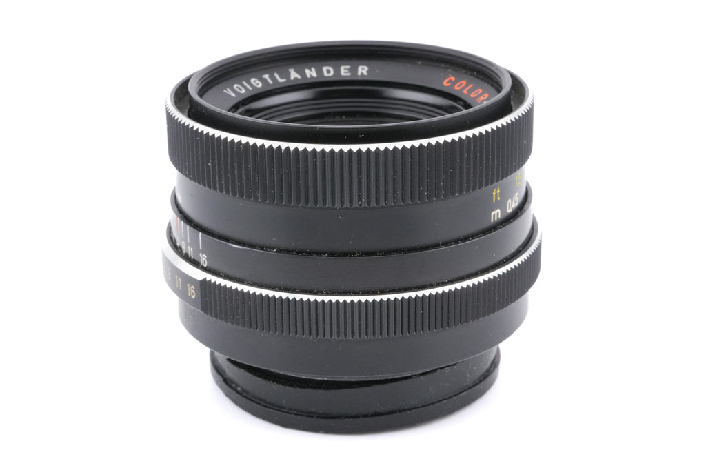 Voigtländer 50mm f1.8 Color-Ultron