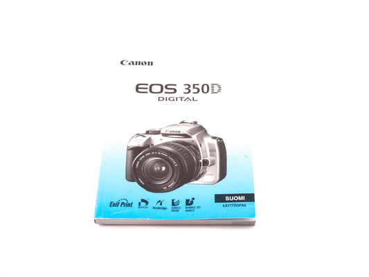 Canon 350D Instructions