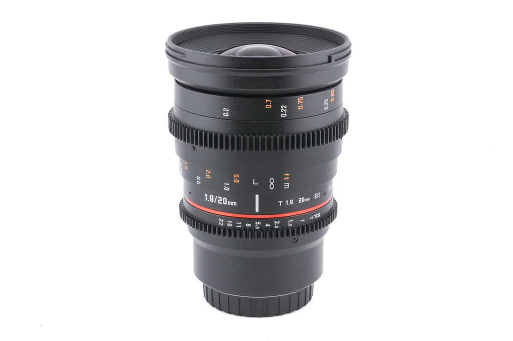 Samyang 20mm T1.9 ED AS UMC