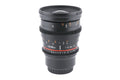 Samyang 20mm T1.9 ED AS UMC