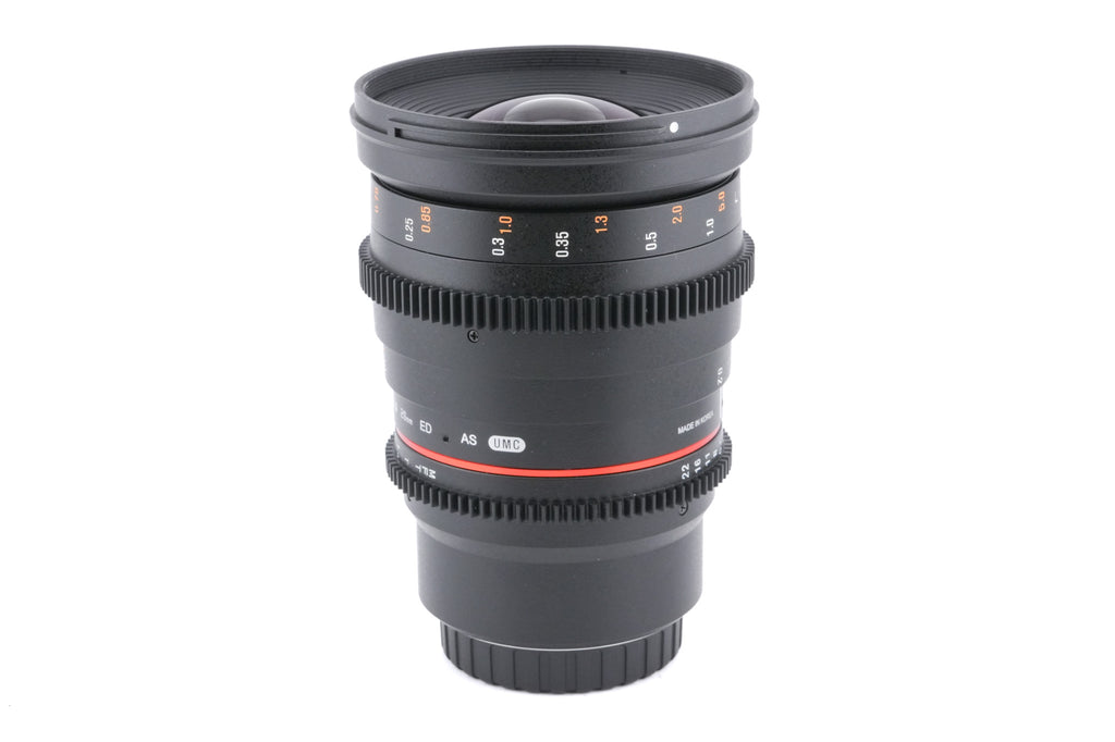 Samyang 20mm T1.9 ED AS UMC