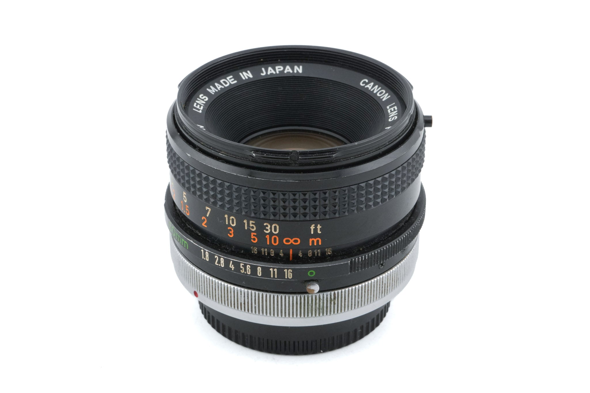 Canon 50mm f1.8 S.C.