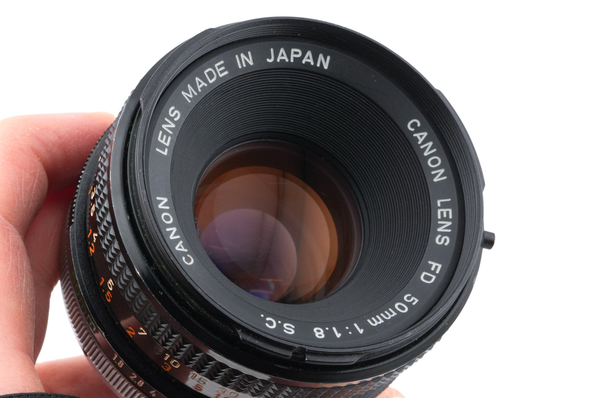 Canon 50mm f1.8 S.C.