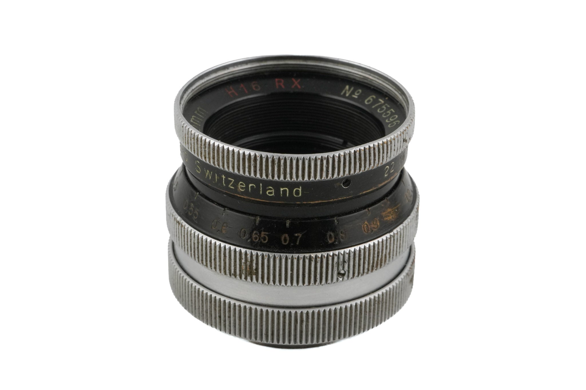 Kern-Paillard 25mm f1.4 Switar H16 RX