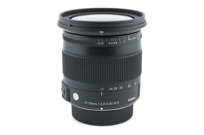 Sigma 17-70mm f2.8-4 DC Macro OS HSM Contemporary