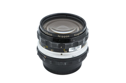 Nikon 28mm f3.5 Auto Nikkor-H AI'd