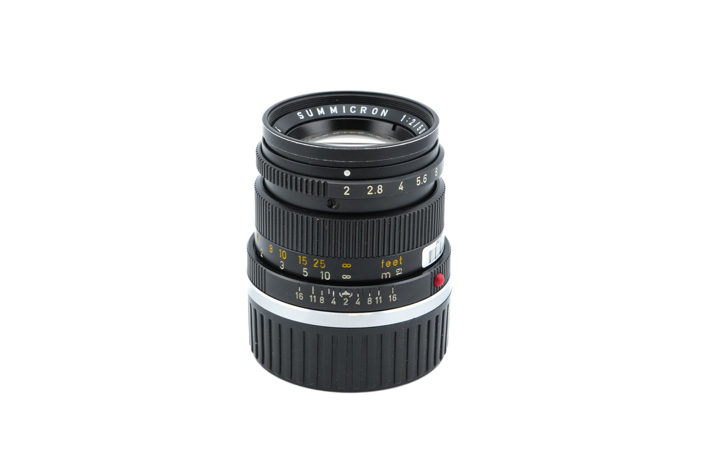 Leica 50mm f2 Summicron (Type III) (11817)