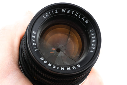 Leica 50mm f2 Summicron (Type III) (11817)