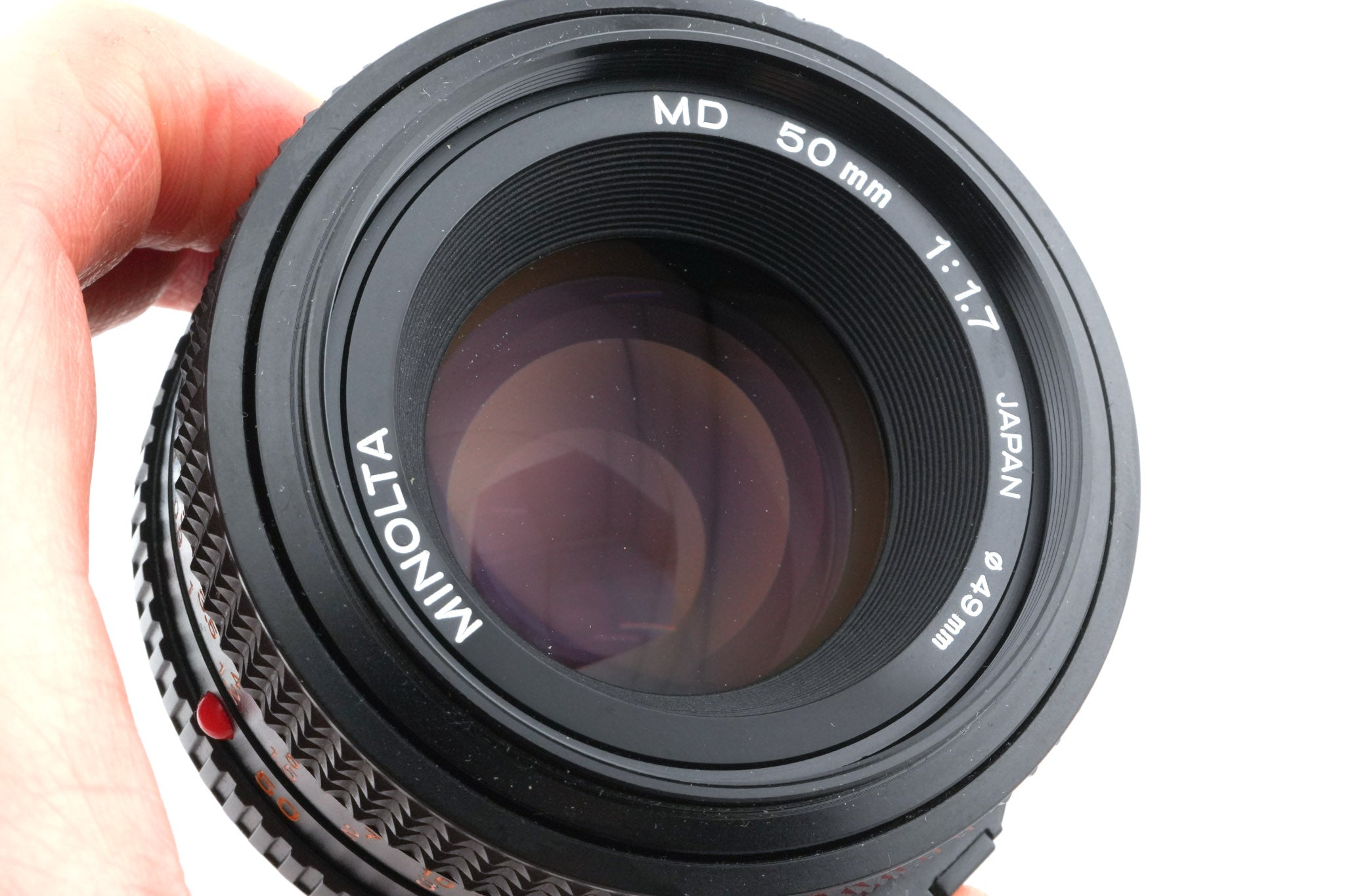 Minolta 50mm f1.7 MD