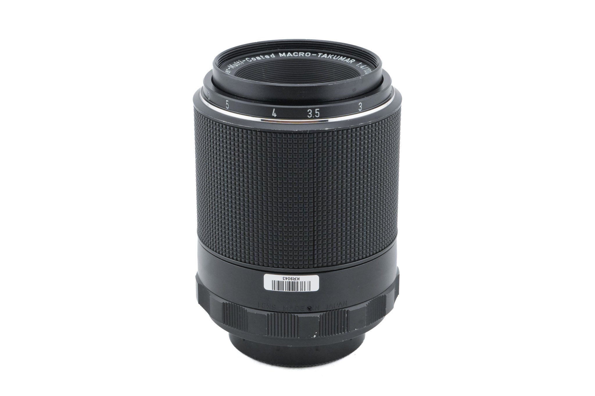 Pentax 100mm f4 Super-Multi-Coated Macro Takumar