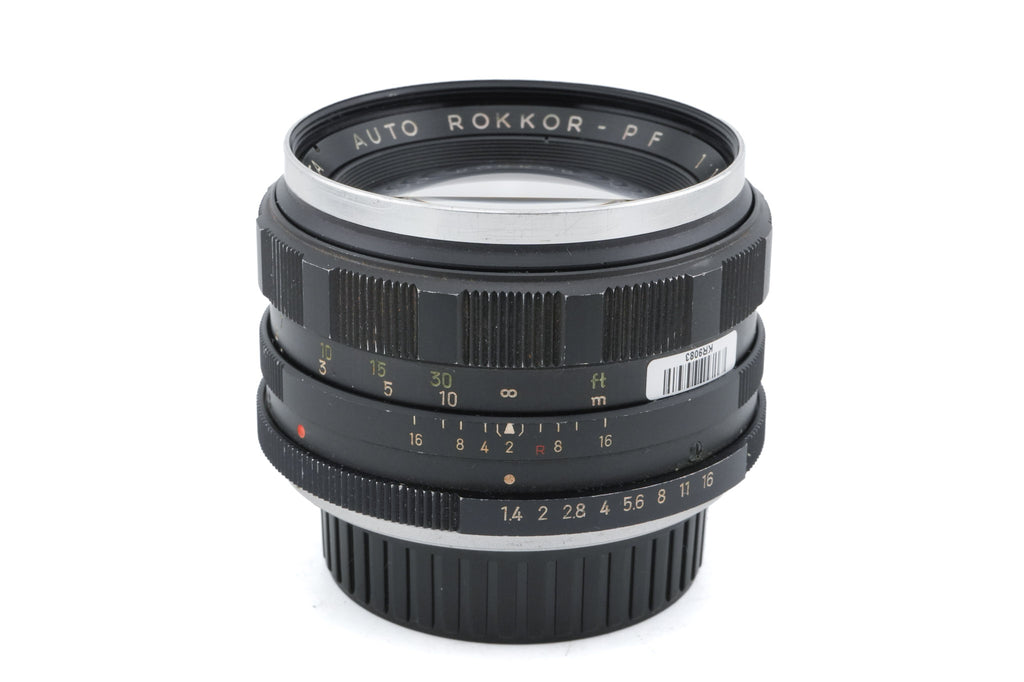Minolta 58mm f1.4 Auto Rokkor-PF