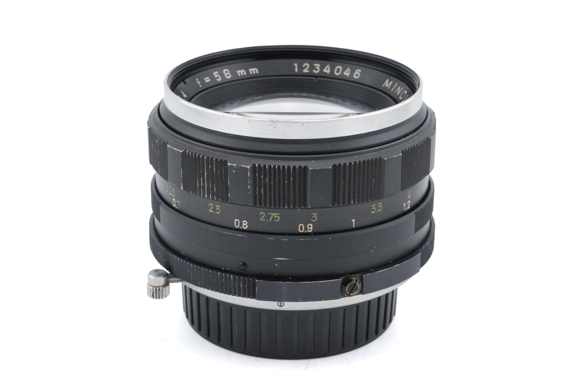 Minolta 58mm f1.4 Auto Rokkor-PF