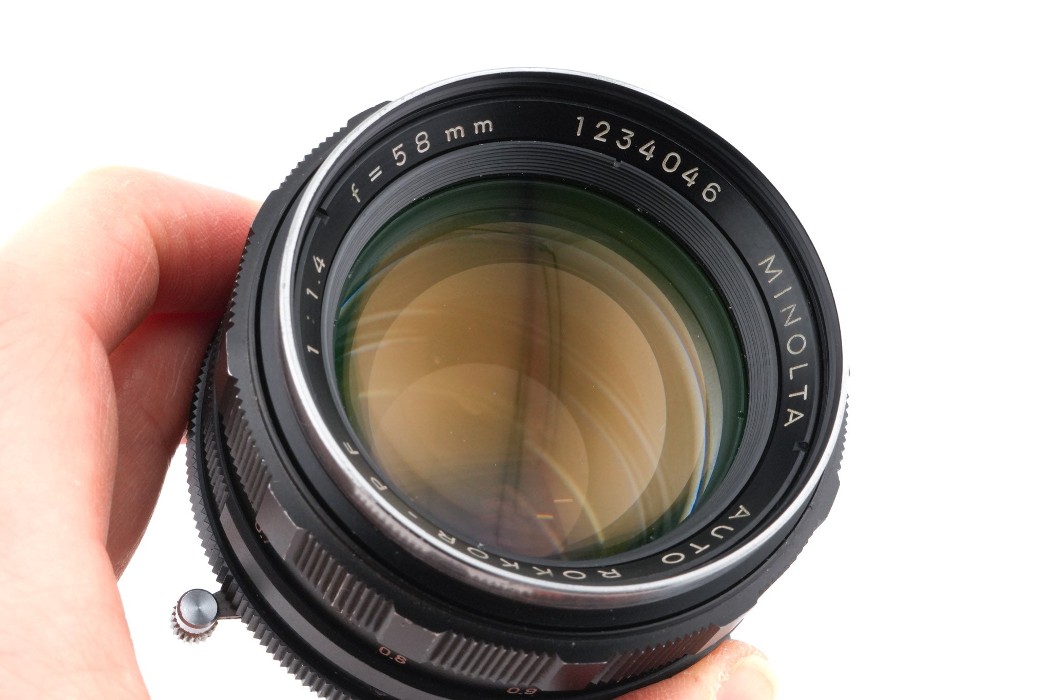 Minolta 58mm f1.4 Auto Rokkor-PF