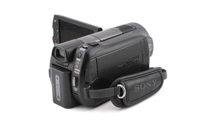 Sony Handycam HDR-XR520 + ECM-HGZ1 Gun Zoom Microphone + VCL-HGA07 0.7x Wide Angle Coversion Lens
